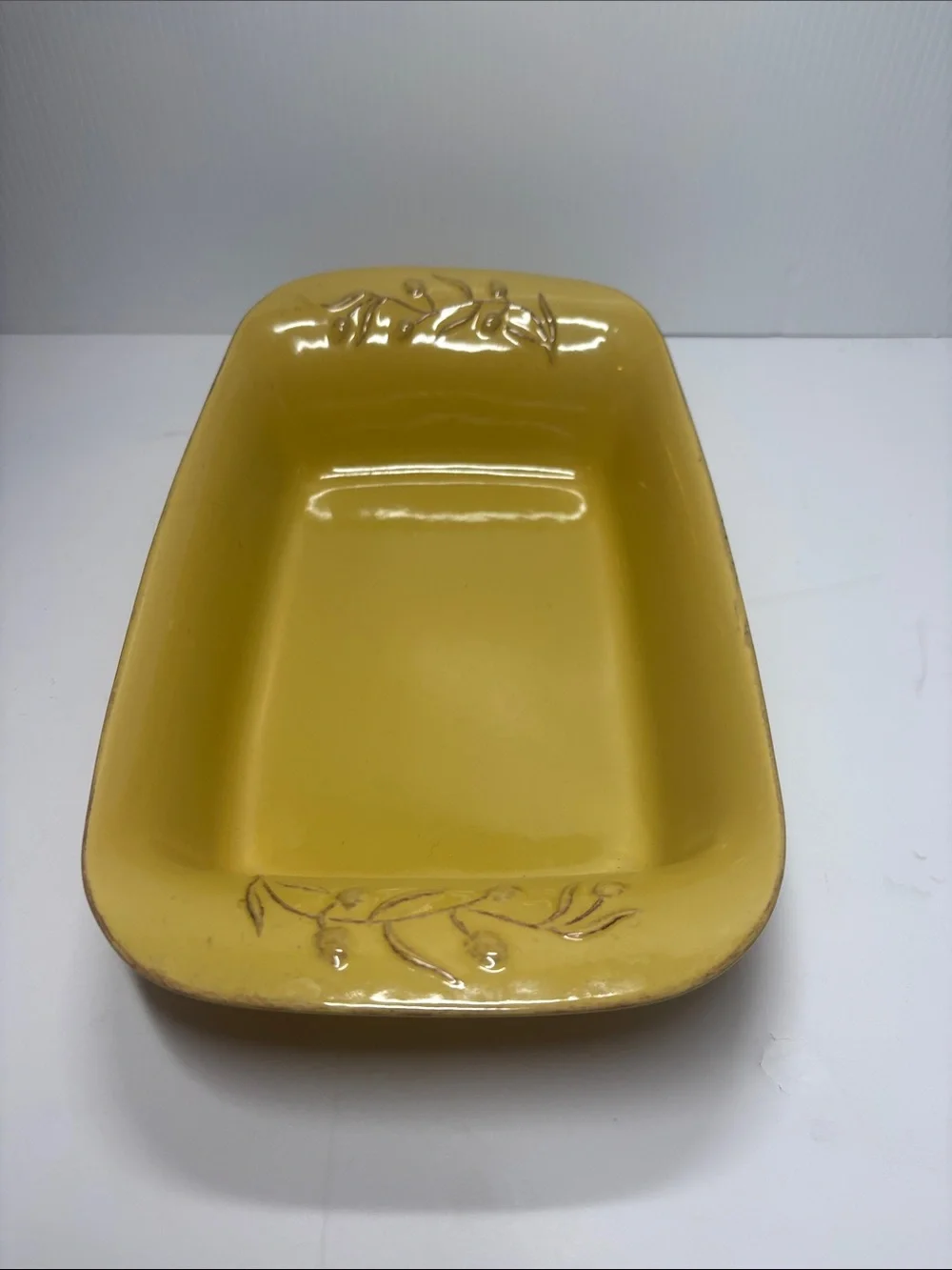 Portugal Golden Yellow Ceramic Baking Dish